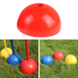 Maxbell Training Marker Football Sign Pole Base for Football Soccer Practice Skating Red Normal