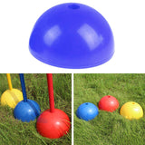 Maxbell Training Marker Football Sign Pole Base for Football Soccer Practice Skating Blue Normal