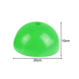 Maxbell Training Marker Football Sign Pole Base for Football Soccer Practice Skating Green Normal