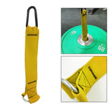 Maxbell Fitness Strap Loading Pin for Weight Plates Fitness Cable Machine Attachment Yellow