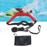 Maxbell Swim Resistance Tether Stationary Swimming for Adults Professionals Athletes Red