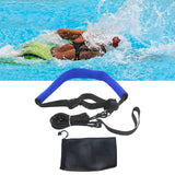 Maxbell Swim Resistance Tether Stationary Swimming for Adults Professionals Athletes Blue