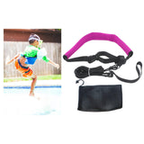 Maxbell Swim Resistance Tether Stationary Swimming for Adults Professionals Athletes Pink