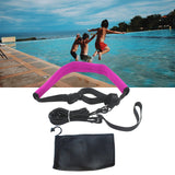 Maxbell Swim Resistance Tether Stationary Swimming for Adults Professionals Athletes Pink