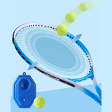 Maxbell Tennis Trainer Rebound Ball Solo Training for Beginners Garden Self Practice Style B