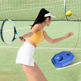 Maxbell Tennis Trainer Rebound Ball Solo Training for Beginners Garden Self Practice Style B