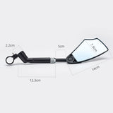 Maxbell Bike Handlebar Mirror Rearview Mirror for Bike for Cycling Mountain Bike Left
