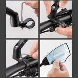 Maxbell Bike Handlebar Mirror Rearview Mirror for Bike for Cycling Mountain Bike Left
