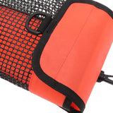 Maxbell Scuba Diving Gear Storage Bag Snorkeling Equipment Holder Mesh Pocket Large Mesh Fluorescent Red