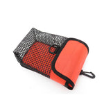 Maxbell Scuba Diving Gear Storage Bag Snorkeling Equipment Holder Mesh Pocket Large Mesh Fluorescent Red