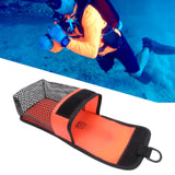 Maxbell Scuba Diving Gear Storage Bag Snorkeling Equipment Holder Mesh Pocket Large Mesh Fluorescent Red