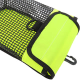 Maxbell Scuba Diving Gear Storage Bag Snorkeling Equipment Holder Mesh Pocket Large Mesh Fluorescent Yellow