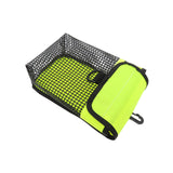 Maxbell Scuba Diving Gear Storage Bag Snorkeling Equipment Holder Mesh Pocket Large Mesh Fluorescent Yellow