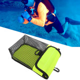 Maxbell Scuba Diving Gear Storage Bag Snorkeling Equipment Holder Mesh Pocket Large Mesh Fluorescent Yellow