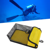 Maxbell Scuba Diving Gear Storage Bag Snorkeling Equipment Holder Mesh Pocket Large Mesh Yellow