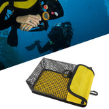 Maxbell Scuba Diving Gear Storage Bag Snorkeling Equipment Holder Mesh Pocket Large Mesh Yellow