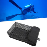 Maxbell Scuba Diving Gear Storage Bag Snorkeling Equipment Holder Mesh Pocket Large Mesh Black