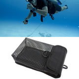 Maxbell Scuba Diving Gear Storage Bag Snorkeling Equipment Holder Mesh Pocket Large Mesh Black