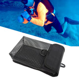 Maxbell Scuba Diving Gear Storage Bag Snorkeling Equipment Holder Mesh Pocket Large Mesh Black