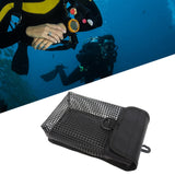 Maxbell Scuba Diving Gear Storage Bag Snorkeling Equipment Holder Mesh Pocket Large Mesh Black