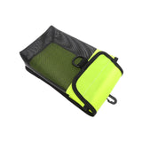 Maxbell Scuba Diving Gear Storage Bag Snorkeling Equipment Holder Mesh Pocket Small Mesh Fluorescent Yellow