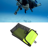 Maxbell Scuba Diving Gear Storage Bag Snorkeling Equipment Holder Mesh Pocket Small Mesh Fluorescent Yellow