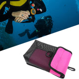 Maxbell Scuba Diving Gear Storage Bag Snorkeling Equipment Holder Mesh Pocket Small Mesh Fluorescent Pink