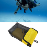 Maxbell Scuba Diving Gear Storage Bag Snorkeling Equipment Holder Mesh Pocket Small Mesh Yellow