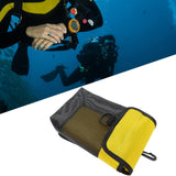 Maxbell Scuba Diving Gear Storage Bag Snorkeling Equipment Holder Mesh Pocket Small Mesh Yellow