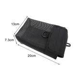 Maxbell Scuba Diving Gear Storage Bag Snorkeling Equipment Holder Mesh Pocket Small Mesh Black