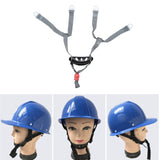 Maxbell Safety Helmet Chin Strap Universal Adjustable Comfortable Hardhat Chin Strap Horizontal Hole Cup