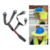 Maxbell Safety Helmet Chin Strap Universal Adjustable Comfortable Hardhat Chin Strap Vertical Hole