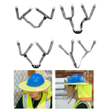 Maxbell Hard Hat Chin Strap Adjustable Y Type Helmet Strap for Bike Skiing Climbing Buckle