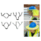 Maxbell Hard Hat Chin Strap Adjustable Y Type Helmet Strap for Bike Skiing Climbing Buckle