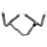 Maxbell Hard Hat Chin Strap Adjustable Y Type Helmet Strap for Bike Skiing Climbing Buckle