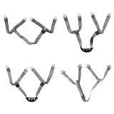 Maxbell Hard Hat Chin Strap Adjustable Y Type Helmet Strap for Bike Skiing Climbing Buckle