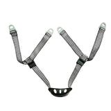 Maxbell Hard Hat Chin Strap Adjustable Y Type Helmet Strap for Bike Skiing Climbing 2 Buckle Chin Rest