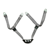 Maxbell Hard Hat Chin Strap Adjustable Y Type Helmet Strap for Bike Skiing Climbing 2 Buckle Chin Rest