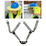 Maxbell Hard Hat Chin Strap Adjustable Y Type Helmet Strap for Bike Skiing Climbing 2 Buckle Chin Rest