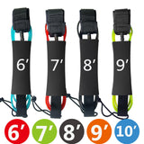Maxbell Surfboard Leash Paddle Board Leash Surfing Accessories TPU Outdoor SUP Strap 6ft Red