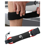 Maxbell Surfboard Leash Paddle Board Leash Surfing Accessories TPU Outdoor SUP Strap 6ft Red