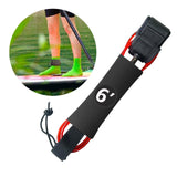 Maxbell Surfboard Leash Paddle Board Leash Surfing Accessories TPU Outdoor SUP Strap 6ft Red