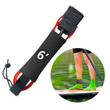 Maxbell Surfboard Leash Paddle Board Leash Surfing Accessories TPU Outdoor SUP Strap 6ft Red