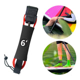 Maxbell Surfboard Leash Paddle Board Leash Surfing Accessories TPU Outdoor SUP Strap 6ft Red