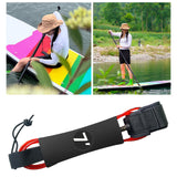Maxbell Surfboard Leash Paddle Board Leash Surfing Accessories TPU Outdoor SUP Strap 7ft Red