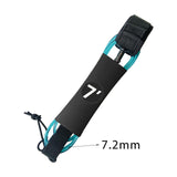 Maxbell Surfboard Leash Paddle Board Leash Surfing Accessories TPU Outdoor SUP Strap 7ft Blue
