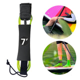 Maxbell Surfboard Leash Paddle Board Leash Surfing Accessories TPU Outdoor SUP Strap 7ft Green