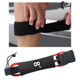 Maxbell Surfboard Leash Paddle Board Leash Surfing Accessories TPU Outdoor SUP Strap 8ft Red