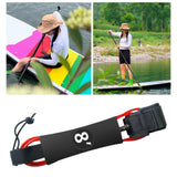 Maxbell Surfboard Leash Paddle Board Leash Surfing Accessories TPU Outdoor SUP Strap 8ft Red