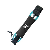 Maxbell Surfboard Leash Paddle Board Leash Surfing Accessories TPU Outdoor SUP Strap 8ft Blue